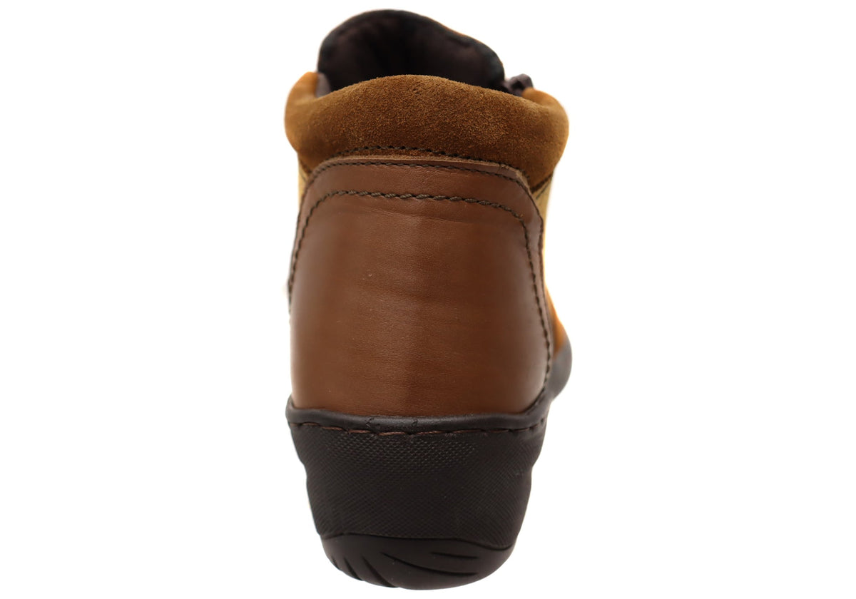 CP462-18 Womens European Comfortable Leather Boots