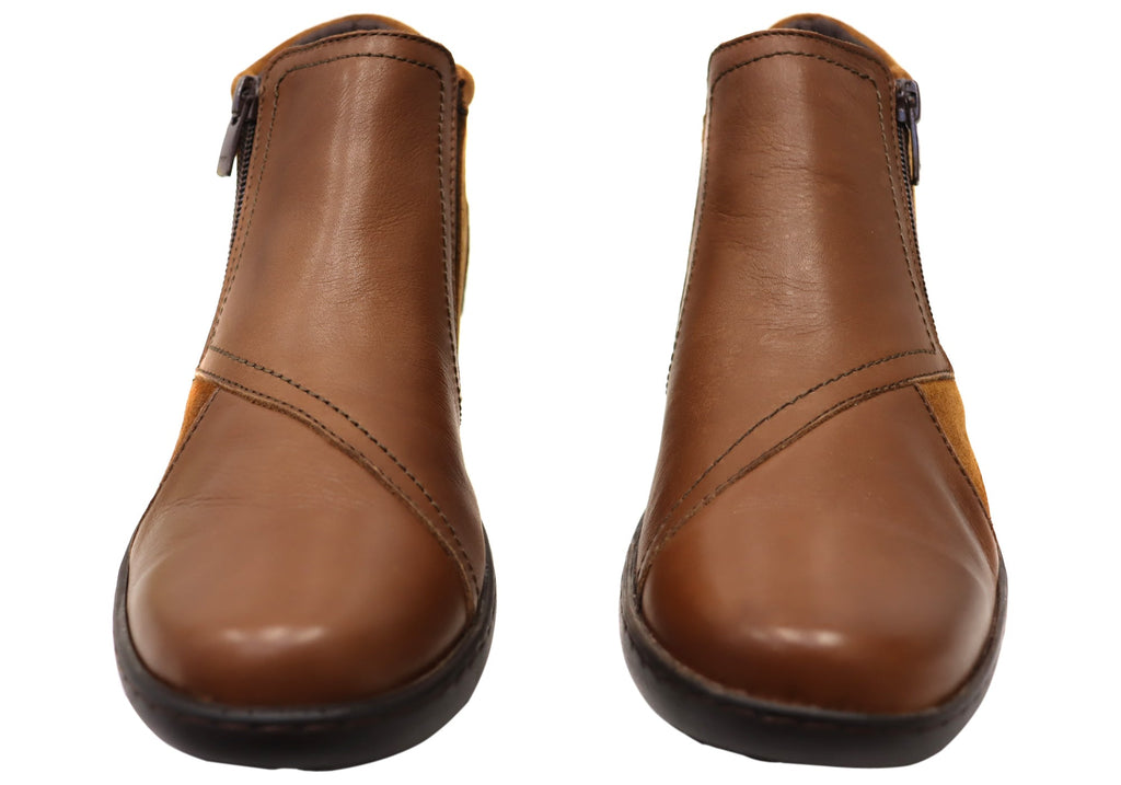 CP462-18 Womens European Comfortable Leather Boots