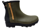 Womens Comfortable Holly Rain Zip Womens Casual Waterproof Boots