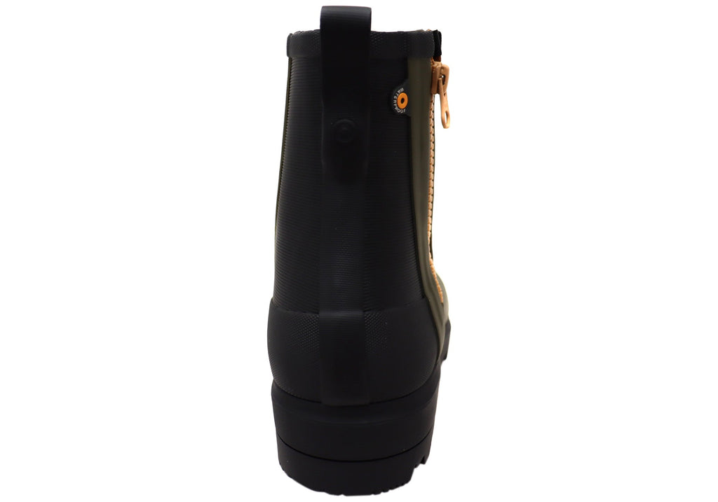 Womens Comfortable Holly Rain Zip Womens Casual Waterproof Boots