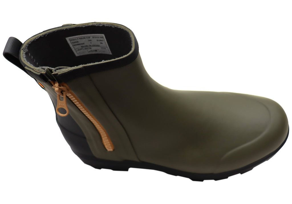 Womens Comfortable Holly Rain Zip Womens Casual Waterproof Boots