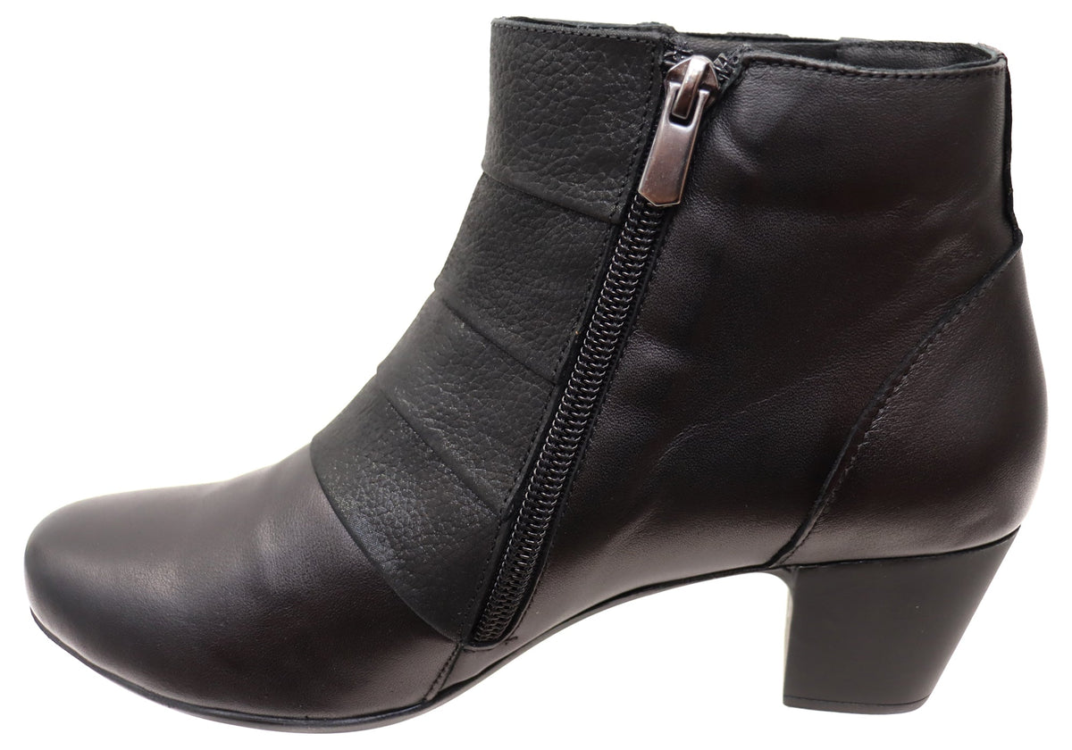 Eva Womens European Comfortable Leather Boots