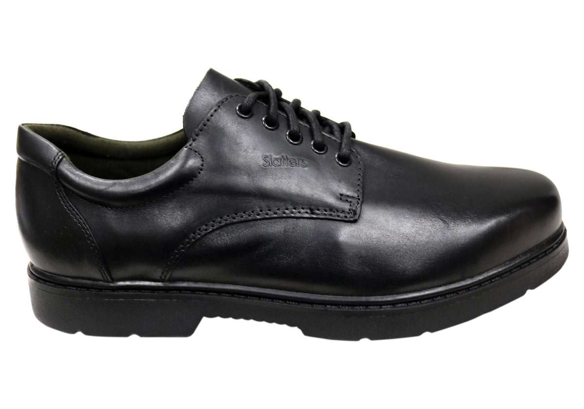 Trent Mens Comfortable Leather Lace Up Dress Shoes