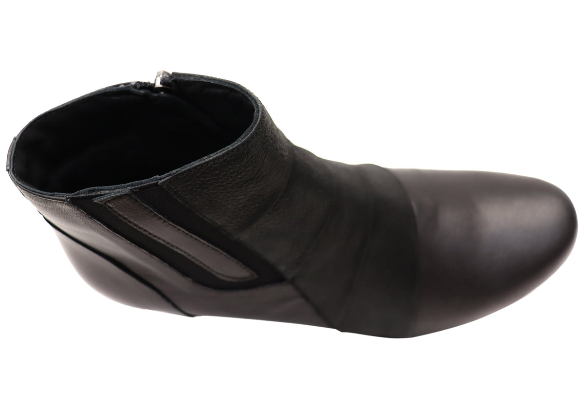 Eva Womens European Comfortable Leather Boots