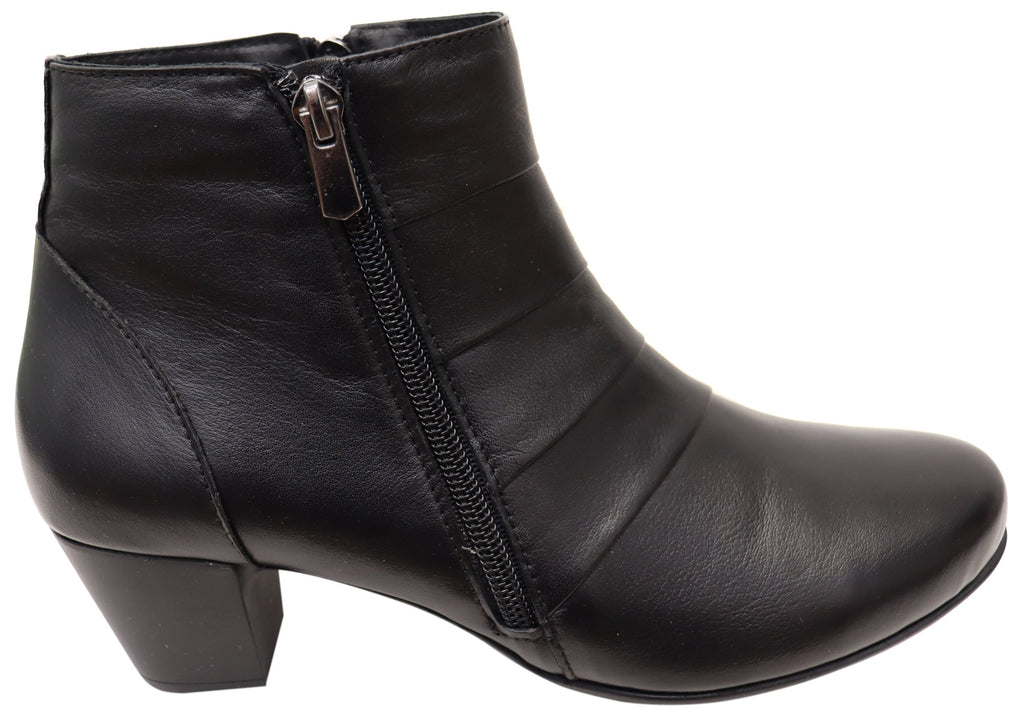 Elva Womens European Comfortable Leather Boots