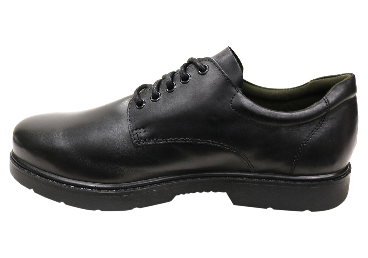 Trent Mens Comfortable Leather Lace Up Dress Shoes
