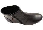 Elva Womens European Comfortable Leather Boots