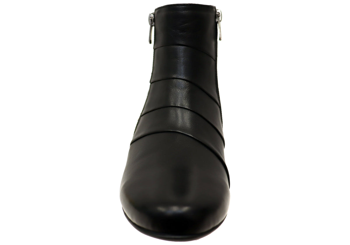 Elva Womens European Comfortable Leather Boots