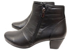 Elva Womens European Comfortable Leather Boots