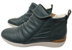 Glee Womens Comfortable Supportive Leather Ankle Boots