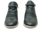 Glee Womens Comfortable Supportive Leather Ankle Boots