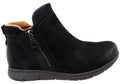 Lidia Zip Boot Comfortable Leather Ankle Boots