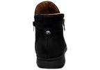 Lidia Zip Boot Comfortable Leather Ankle Boots