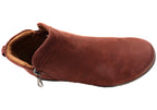 Lidia Zip Boot Comfortable Leather Ankle Boots