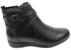 Lane Womens Comfortable Brazilian Leather Ankle Boots
