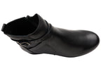 Lane Womens Comfortable Brazilian Leather Ankle Boots