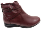 Lane Womens Comfortable Brazilian Leather Ankle Boots