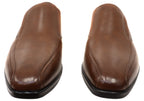 Mens Russell Leather Comfortable Slip On Dress Shoes
