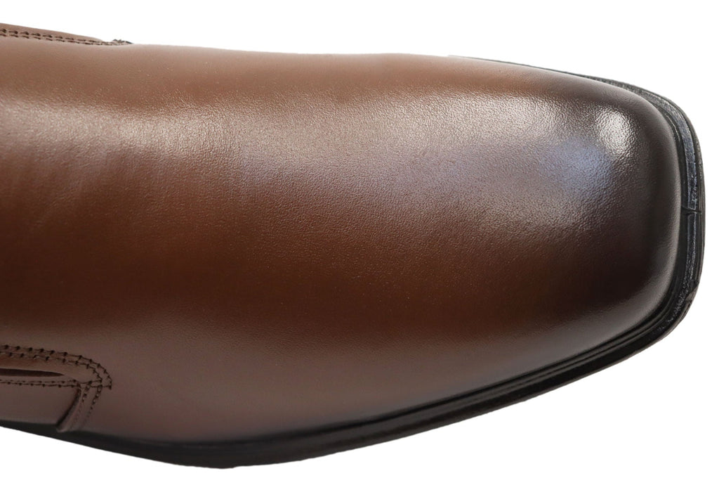 Vallen Mens Slip On Comfortable Brazilian Leather Dress Shoes
