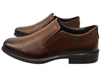 Vallen Mens Slip On Comfortable Brazilian Leather Dress Shoes