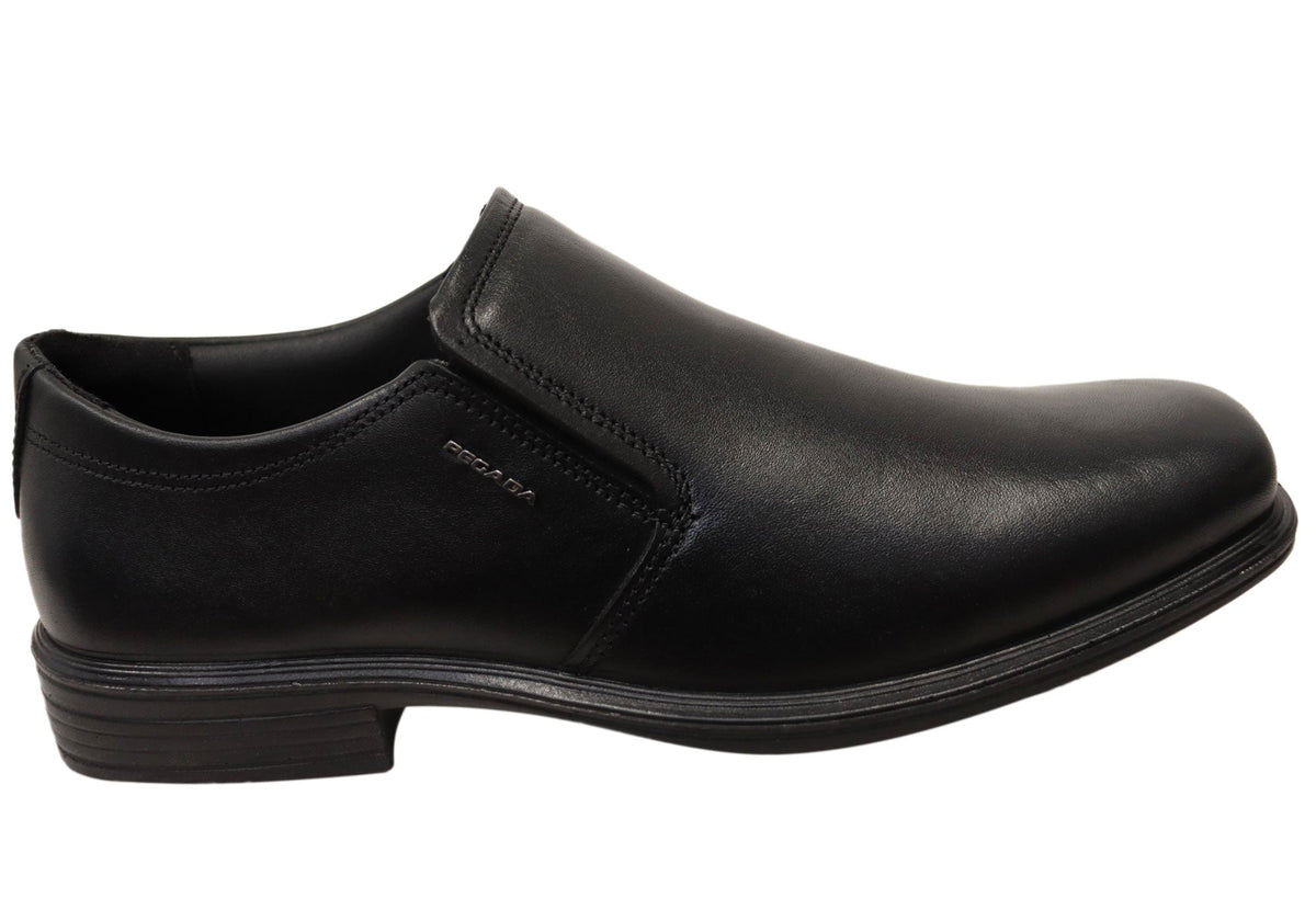 Vallen Mens Slip On Comfortable Brazilian Leather Dress Shoes