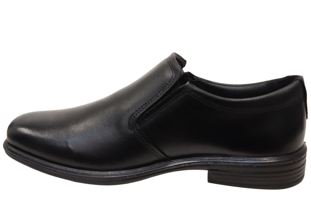Vallen Mens Slip On Comfortable Brazilian Leather Dress Shoes