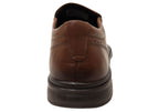 Calix Mens Slip On Comfortable Brazilian Leather Dress Shoes