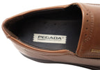 Calix Mens Slip On Comfortable Brazilian Leather Dress Shoes