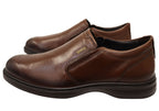Calix Mens Slip On Comfortable Brazilian Leather Dress Shoes