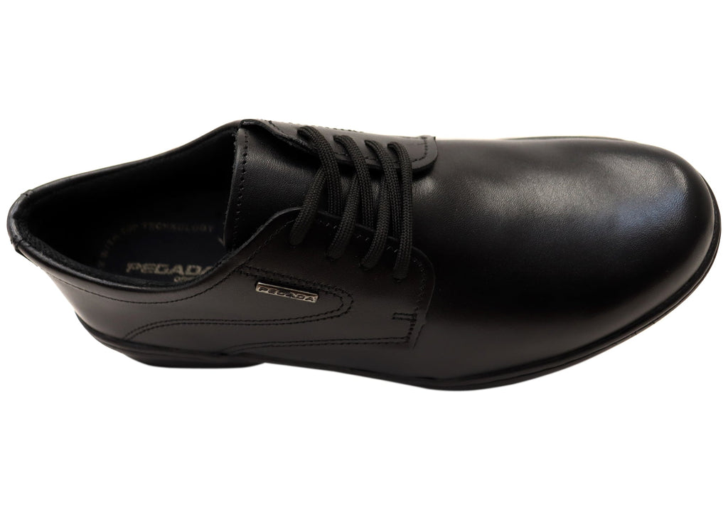 Nathan Mens Lace Up Comfortable Brazilian Leather Dress Shoes