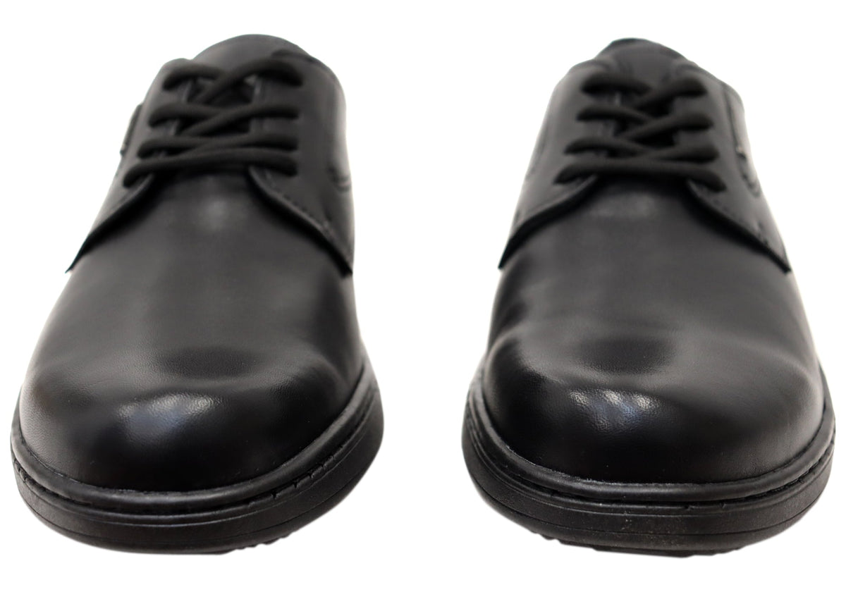 Nathan Mens Lace Up Comfortable Brazilian Leather Dress Shoes