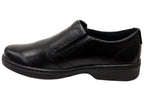Daxton Mens Slip On Comfortable Brazilian Leather Dress Shoes