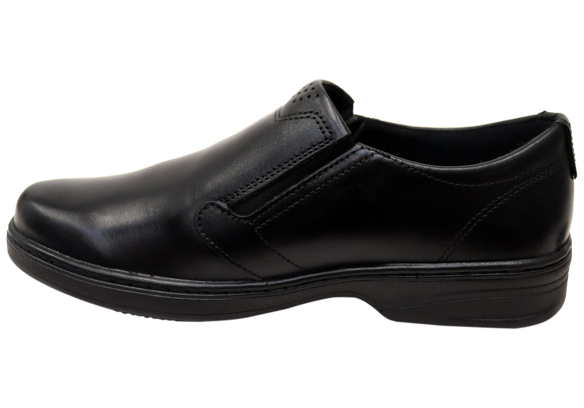 Daxton Mens Slip On Comfortable Brazilian Leather Dress Shoes
