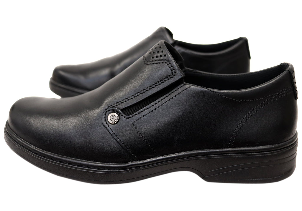 Daxton Mens Slip On Comfortable Brazilian Leather Dress Shoes