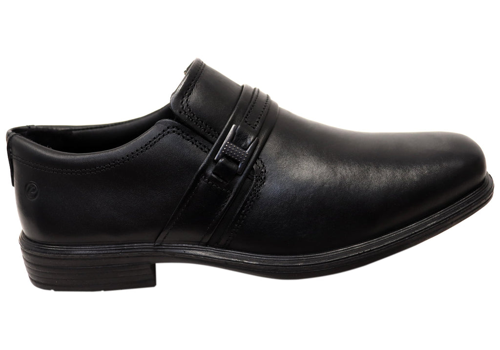 Declan Mens Slip On Comfortable Brazilian Leather Dress Shoes