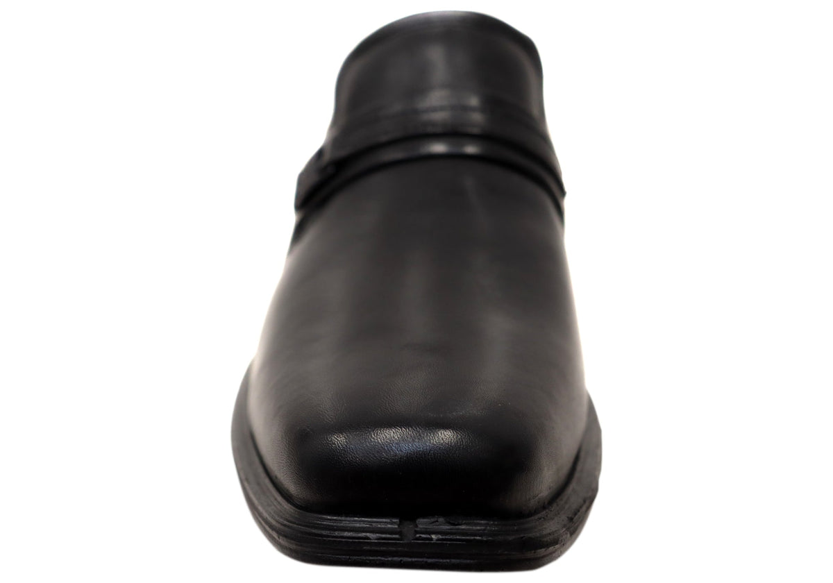 Declan Mens Slip On Comfortable Brazilian Leather Dress Shoes