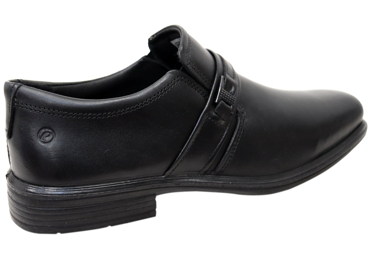 Declan Mens Slip On Comfortable Brazilian Leather Dress Shoes