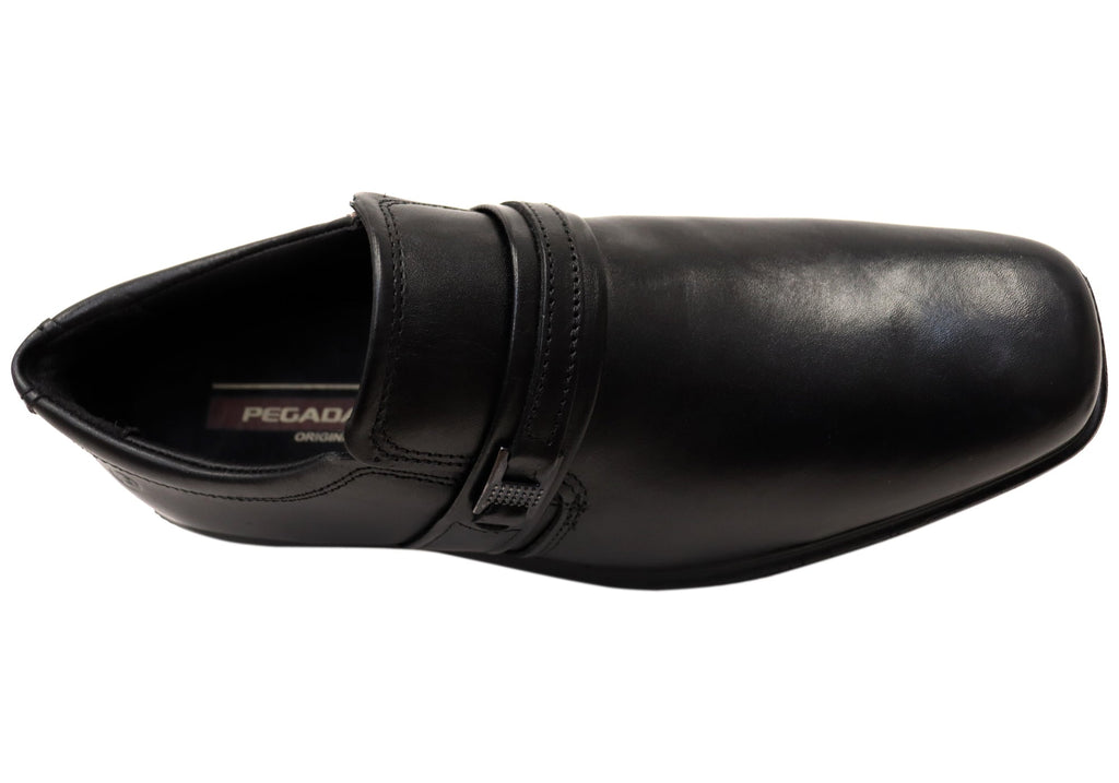Declan Mens Slip On Comfortable Brazilian Leather Dress Shoes