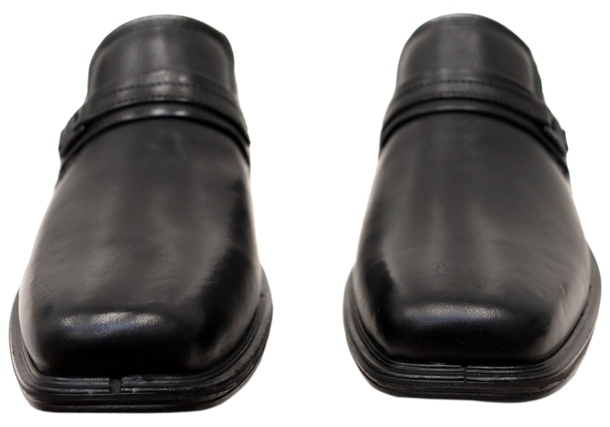 Declan Mens Slip On Comfortable Brazilian Leather Dress Shoes