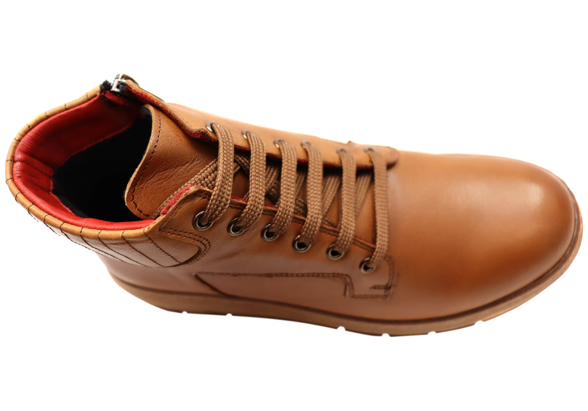Avonbury Womens European Comfort Leather Ankle Boots