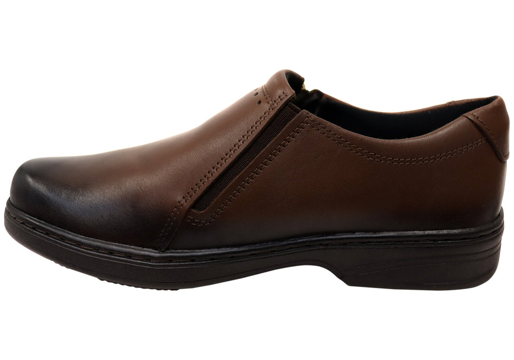Zed Mens Comfortable Brazilian Leather Dress Shoes