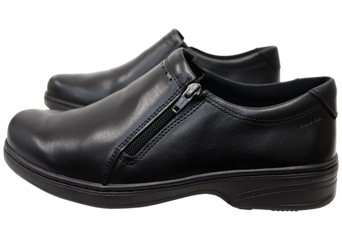 Zed Mens Comfortable Brazilian Leather Dress Shoes