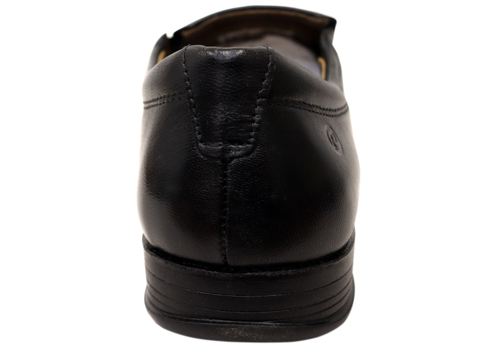 Kael Mens Slip On Comfortable Brazilian Leather Dress Shoes