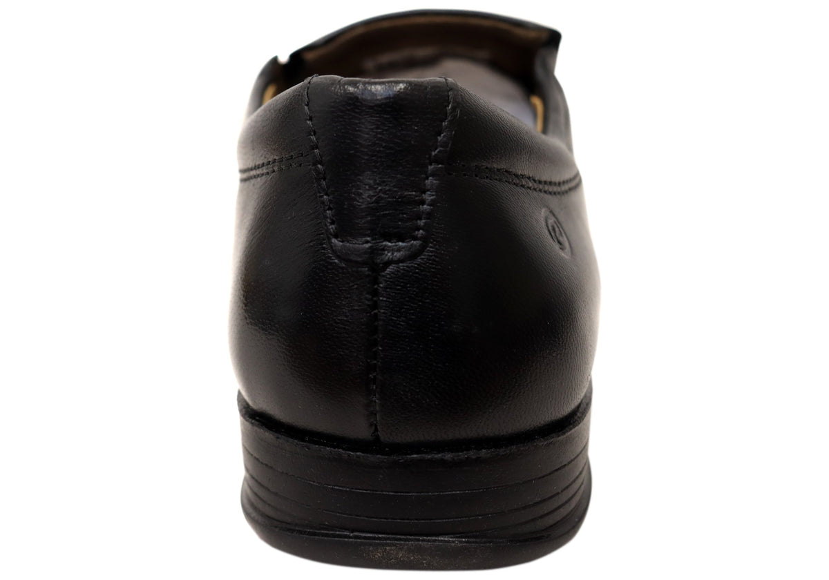Kael Mens Slip On Comfortable Brazilian Leather Dress Shoes