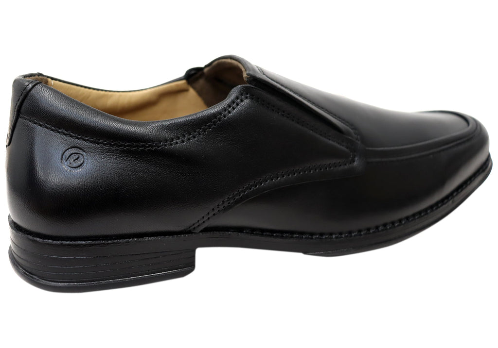 Kael Mens Slip On Comfortable Brazilian Leather Dress Shoes