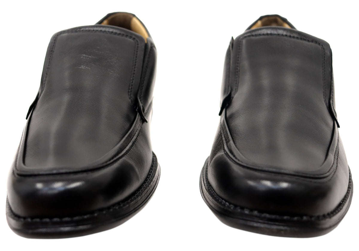 Kael Mens Slip On Comfortable Brazilian Leather Dress Shoes
