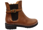 Hampton Womens European Comfortable Leather Ankle Boots