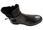 Hampton Womens European Comfortable Leather Ankle Boots