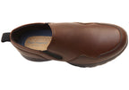 Alpe Mens Extra Wide Width Leather Comfortable Shoes