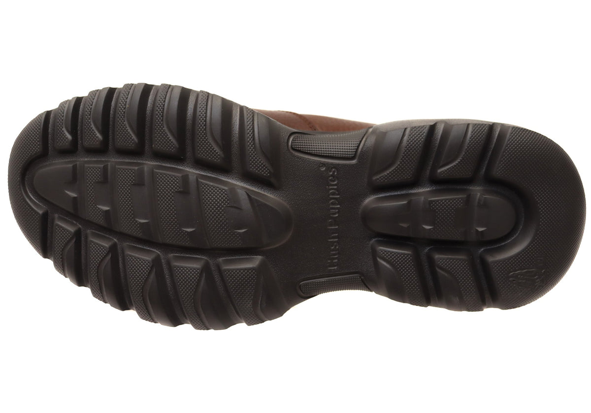 Alpe Mens Extra Wide Width Leather Comfortable Shoes